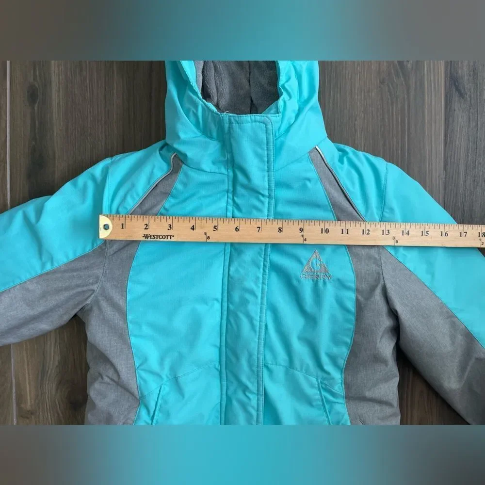 Gerry S 7/8 Kids blue and Gray 3 in 1 Winter Jacket. - Picture 4 of 16